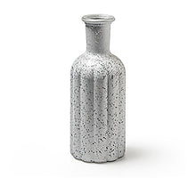 Flaschenglas 'norinne' L silber matt h19 d7.5