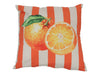 pc. 1 outdoor pillow "orange" orange 45x45 cm