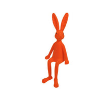 Stück. 1 beflockter Hase 
