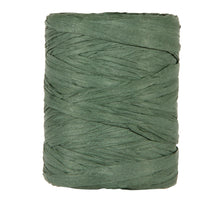 PAPIER-RAFFIA 5-8MM 100MTR DUNKELGRÜN
