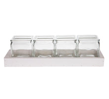 Kerzenständer historisches Holz 44x13.5x4/12cm Grau