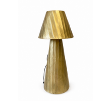 Floor lamp metal 35x35x78cm Gold