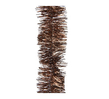 Lametta guirlande pet shiny espresso D.7cm x H.270cm