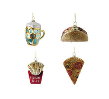 Aufhänger Xmas Fastfood 4 sortiert 8x5x11cm