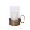 Candle Holder Calgary 13x9x16cm Antique Gold