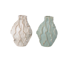 Vase Pozos 2er-Set, sortiert, 15x10x21cm