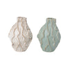 Vase Pozos 2er-Set, sortiert, 15x10x21cm