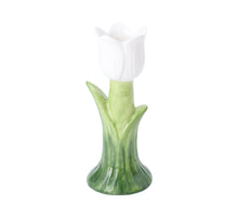 Vase Zona Sur D7 H17cm Grün/Weiß