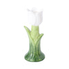 Vase Zona Sur D7 H17cm Grün/Weiß