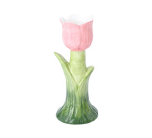 Vase Zona Sur D7 H17cm Grün/Rosa