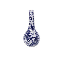 Vase Ceramic Kalamos D14 H29cm Blue/White