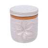 Storage Pot Ceramic Kallimasia D9 H10cm Brown/White