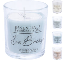 DUFTKERZE IM GLAS ''SCENT'' D7 H8CM 4 SORTIERT