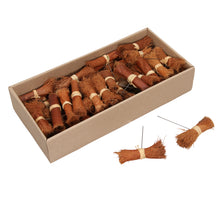 Bakala palm bosjes op steker 40 stuks 10cm natural