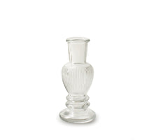 Kerzenhalter/Vase 'Liselot' klar H12 D5,5 cm
