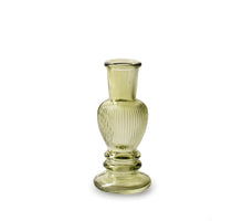 Kerzenhalter/Väschen 'Liselot' grün H12 D5,5 cm