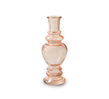 Kerzenhalter/Väschen 'Liselot' rosa H16 D6 cm