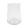 Vaas cilinder glas transparant D14 H18 cm
