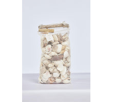 Hanger wood 8x6x0.8cm 5pc White-wash