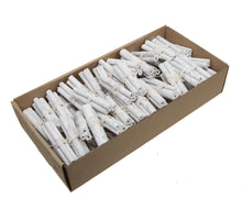 w/b 60 Jutestange (3pcs) possy/wire 10cm white wash