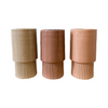 Vase Keramik Ø14x28cm Rosa Mix