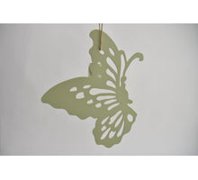 Schmetterling 25x30cm hellgrün Lasergeschnitten