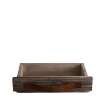 Schublade Holz 19x10x4cm Antique White-wash