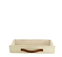Kerzenhalter Holz Ø14x42.5cm Weiß/Natur-wash