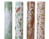 Rolle Geschenkpapier, 4 verschiedene Herbstmotive, 200 x 70 cm
