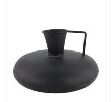Flaschenhalter aus Eisen Ø29,5x19,5cm Mattschwarz