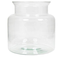 Eco Vase Milchtablett D19 cm H20 cm