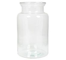 Eco Vase Milchtablett D19 cm H35 cm