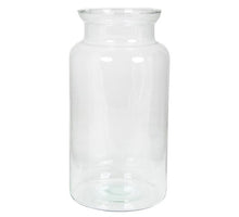 Eco Vase Milchtablett D19 cm H30 cm