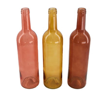 Flasche Eisen Ø15x33.5cm Burgund