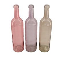 Flasche Eisen Ø15x33.5cm Rosa