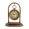 Uhr Eisen 15x7x25.5cm Schwarz