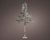 Baum schneebedeckte Kiefer auf Stiel grün/warmweiß 50x180cm 96LED