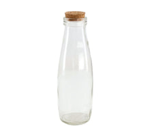 Glasflasche Ø6.5x21cm Transparent