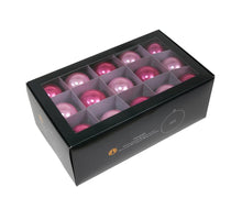ca. 30 Glasperlen/Kappe rosa Opal 57 mm