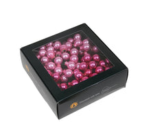 ca. 144 Glasperlen/Draht rosa Opal 20 mm