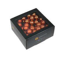 ca. 72 Glasmurmeln/Drahtmandarine 30 mm