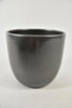 Glass bottle with shell and label Black-wash 28-33x7-8x7-8cm