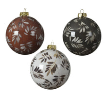 Weihnachtskugel Schaumstoff 3cl.ass - dia8cm - sortiert