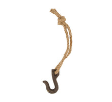 Haken Eisen 2x6x9.3cm Dunkelbraun