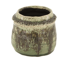 Pflanzgefäß Keramik Ø8x8.5cm Gemischt grau