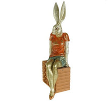 Kaninchen Lapin le Grand Polyresin 19,5x16x73 cm