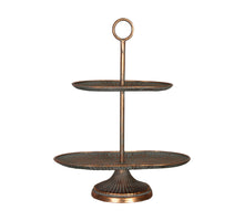 Metall-Etagenregal 38,5x24x51cm Antik-Kupferfarben