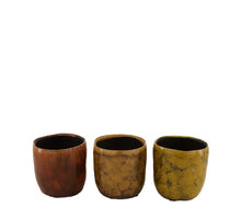 Vase Keramik Ø12x20cm Schwarz