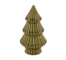 Baum Keramik Ø11.5x20cm Grün