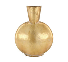 Vase Metall 22x9x27cm Gold